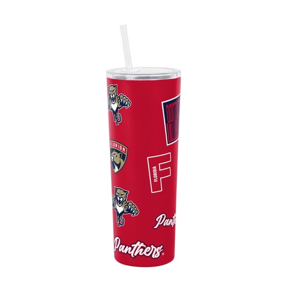 Logo Brands Florida Panthers 30oz Dreamweave Straw Tumbler