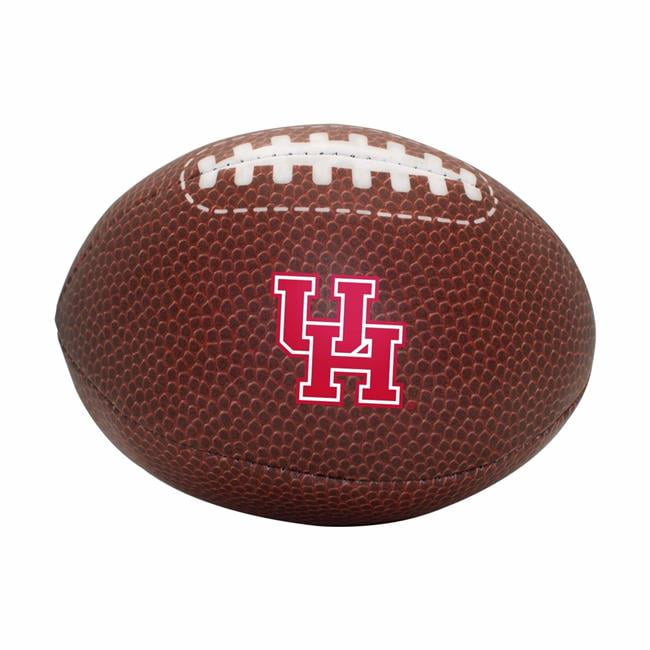 Logo Brands  Houston Composite Brown Micro Soft Football