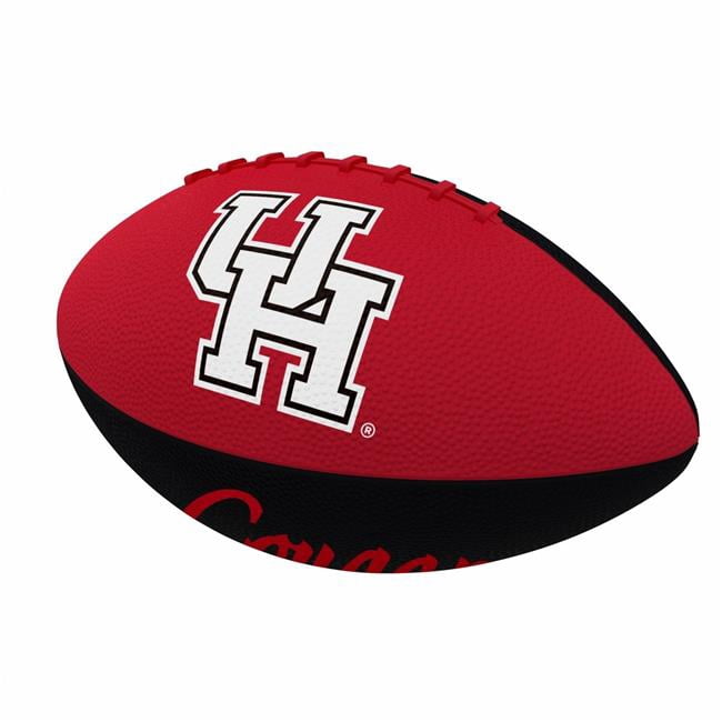 Logo Brands 148-93JR-2 Houston Pinwheel Junior Size Rubber Football