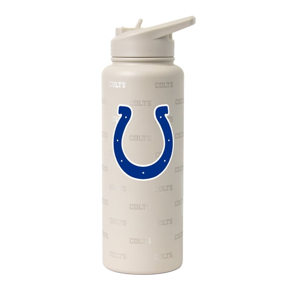 Logo Brands Indianapolis Colts 34oz. Sand Ghost Quencher Bottle