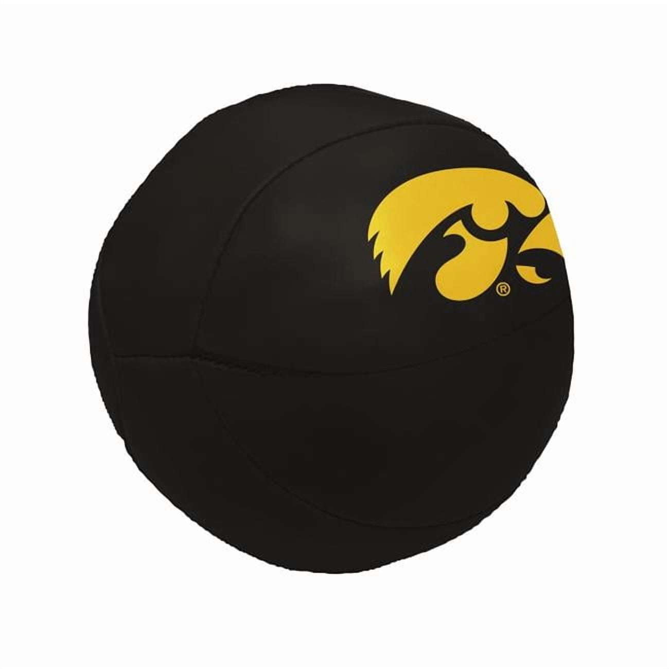Logo Brands  Iowa 4 in. Micro Soft Basketball