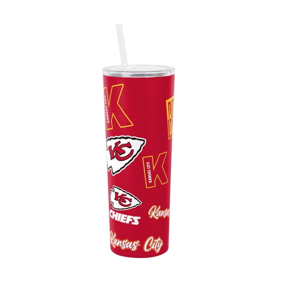 Logo Brands Kansas City Chiefs 30oz Dreamweave Straw Tumbler