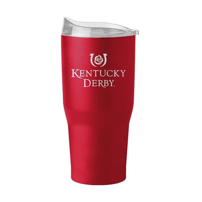 Logo Brands C2656-S30PT Kentucky Derby Red 30 oz Powder Coat Tumbler ...