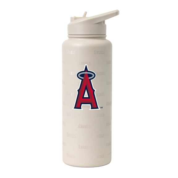 Logo Brands Los Angeles Angels 34oz. Sand Ghost Quencher Bottle
