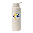 thumbnail image 1 of Logo Brands Los Angeles Rams 34oz. Sand Ghost Quencher Bottle, 1 of 1