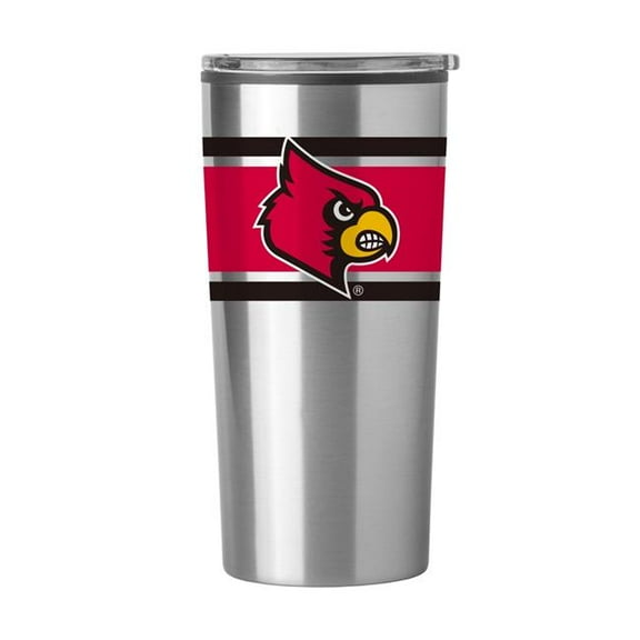 Logo Brands  Louisville Stripe 20 oz Fusion Tumbler