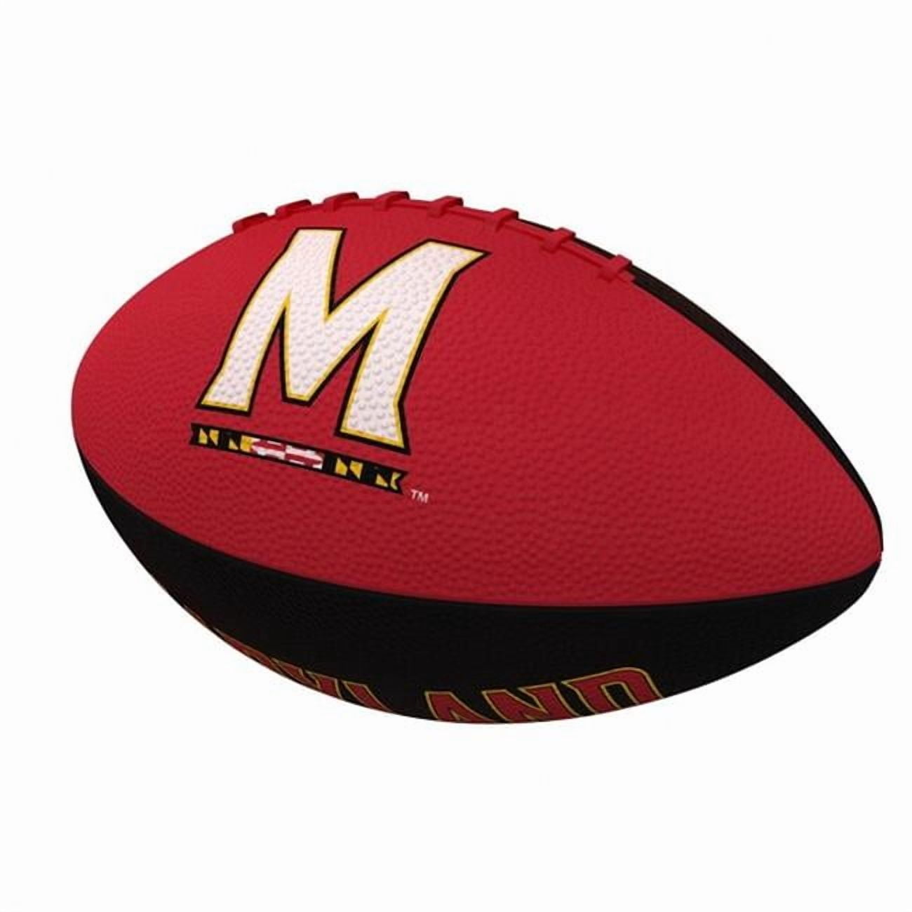 Logo Brands 166-93JR-2 Marshall Pinwheel Junior Size Rubber Football