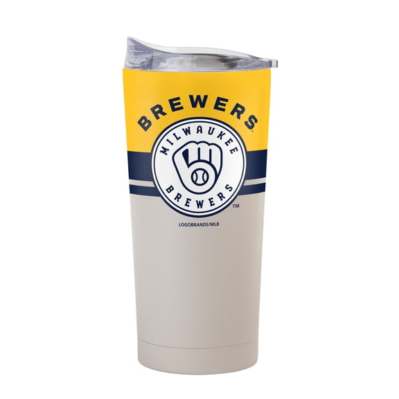 Logo Brands Milwaukee Brewers 20oz. Horizon Powder Coat Tumbler