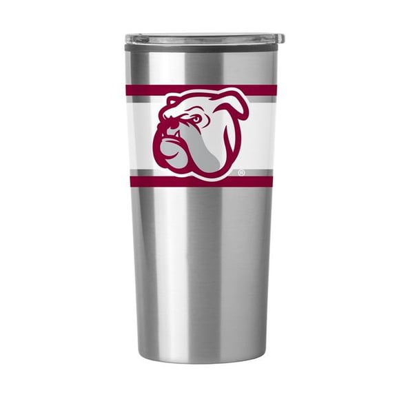 Logo Brands  Mississippi State Stripe 20 oz Fusion Tumbler