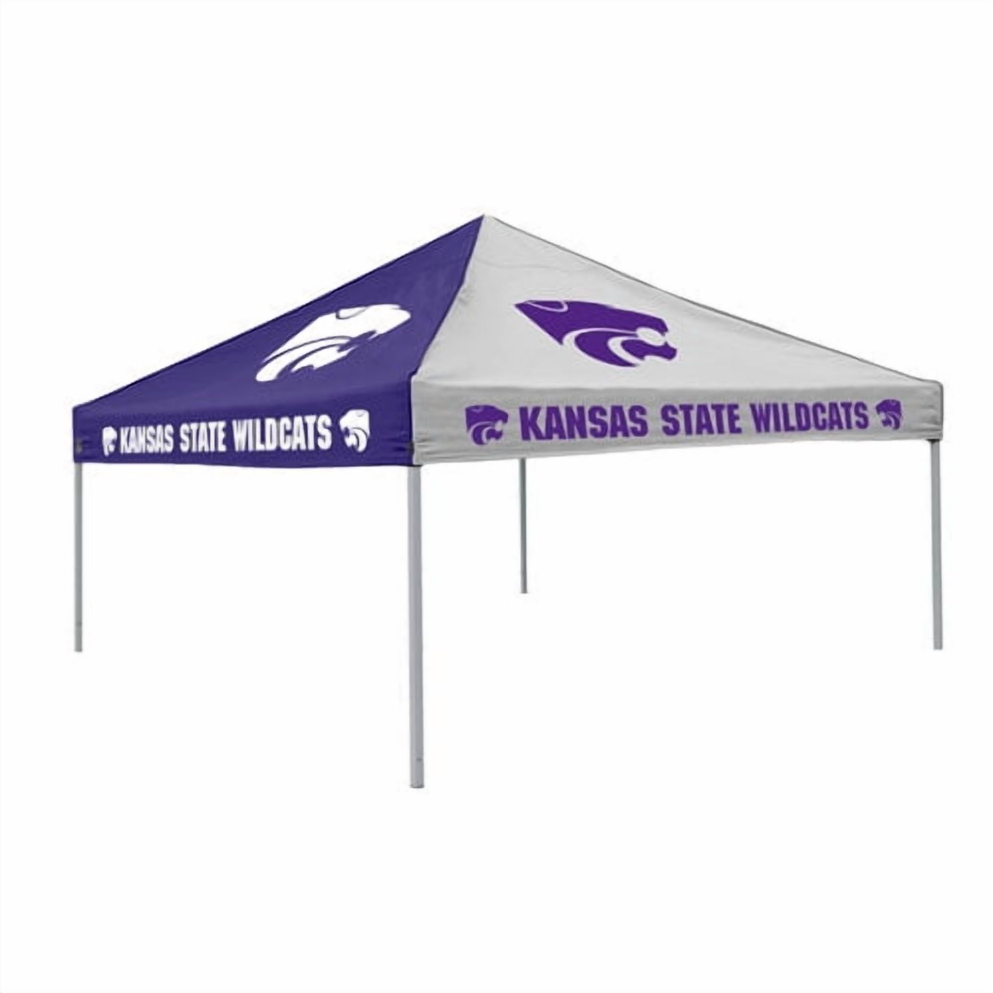 Kansas State Wildcats NCAA 9' x 9' Checkerboard Color Pop-Up Tailgate Canopy Tent