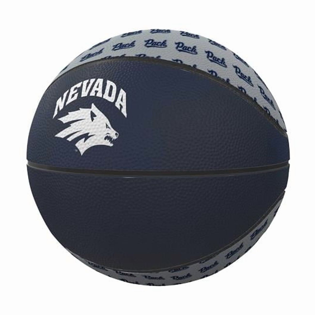 Logo Brands  Nevada Mini Size Rubber Basketball