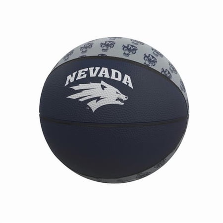 Logo Brands 313-91MR-1 Nevada Repeating Mini Rubber Basketball