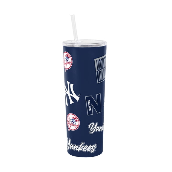 Logo Brands New York Yankees 30oz Dreamweave Straw Tumbler