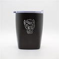 thumbnail image 1 of Logo Brands 186-S14PR-BLK-9 North Carolina State 10 oz Etch Black Powder Coat Rocks Tumbler, 1 of 1
