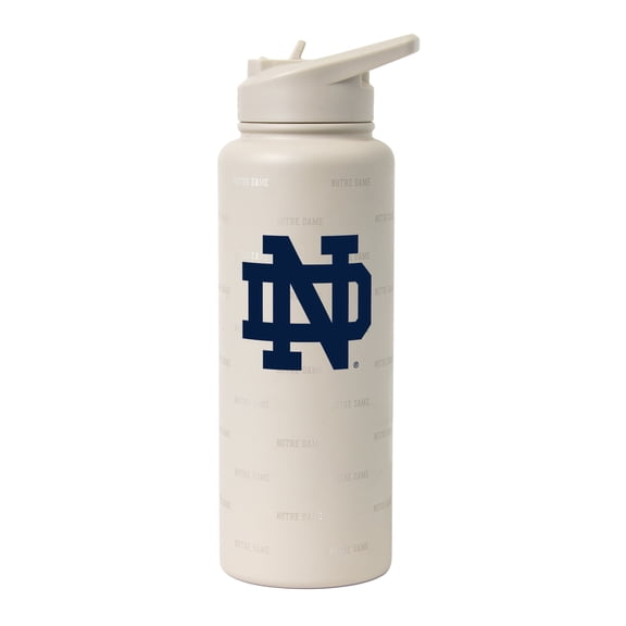 Logo Brands Notre Dame Fighting Irish 34oz. Sand Ghost Quencher Bottle