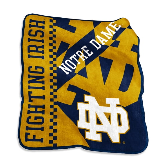 Logo Brands Notre Dame Fighting Irish 50" x 60" Victory Collage Raschel Throw Blanket