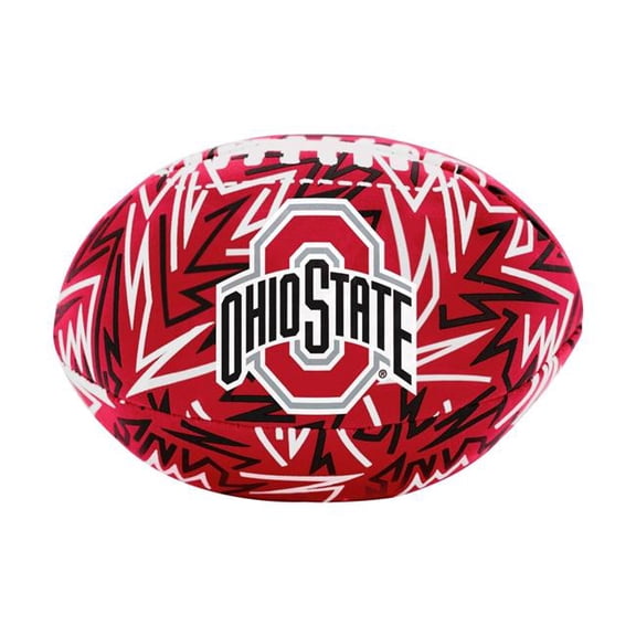 Logo Brands 191-93MCS-R1 Ohio State Graffiti Micro Soft Football