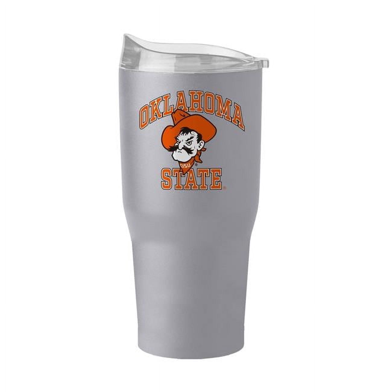 Logo Brands 193-S30PT-STN-42 Oklahoma State 30 oz Athletic Powder Coat ...