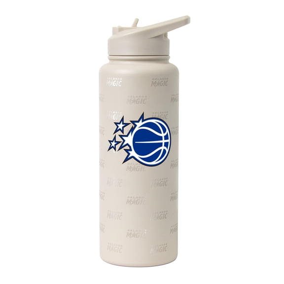 Logo Brands Orlando Magic 34oz. Sand Ghost Quencher Bottle