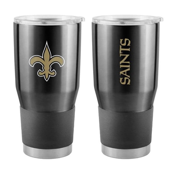 Logo Brands Orleans Saints Gameday 30 oz Stainless Tumbler