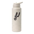 thumbnail image 1 of Logo Brands San Antonio Spurs 34oz. Sand Ghost Quencher Bottle, 1 of 1
