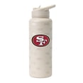 thumbnail image 1 of Logo Brands San Francisco 49ers 34oz. Sand Ghost Quencher Bottle, 1 of 1