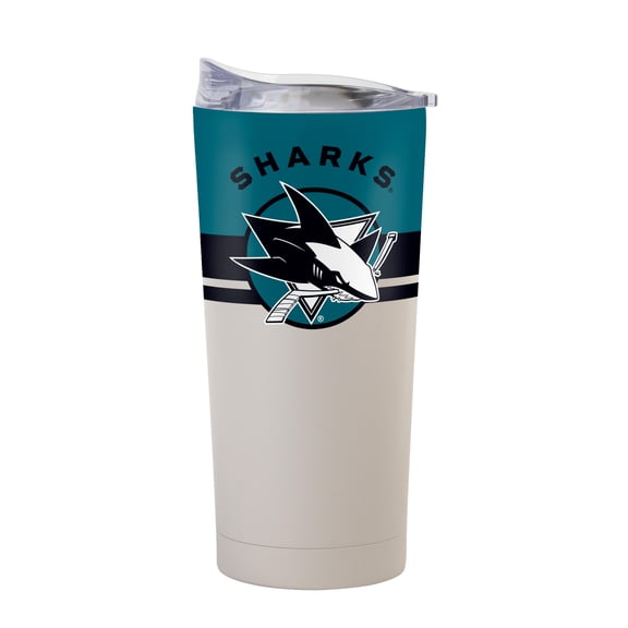 Logo Brands San Jose Sharks 20oz. Horizon Powder Coat Tumbler