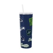 Logo Brands Seattle Seahawks 30oz Dreamweave Straw Tumbler