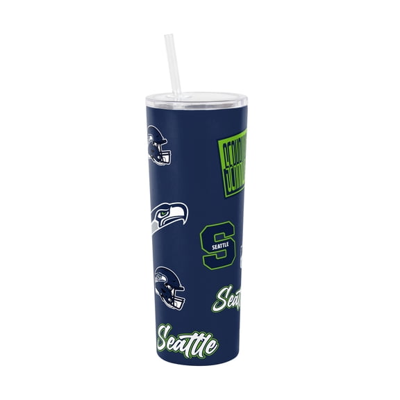 Logo Brands Seattle Seahawks 30oz Dreamweave Straw Tumbler