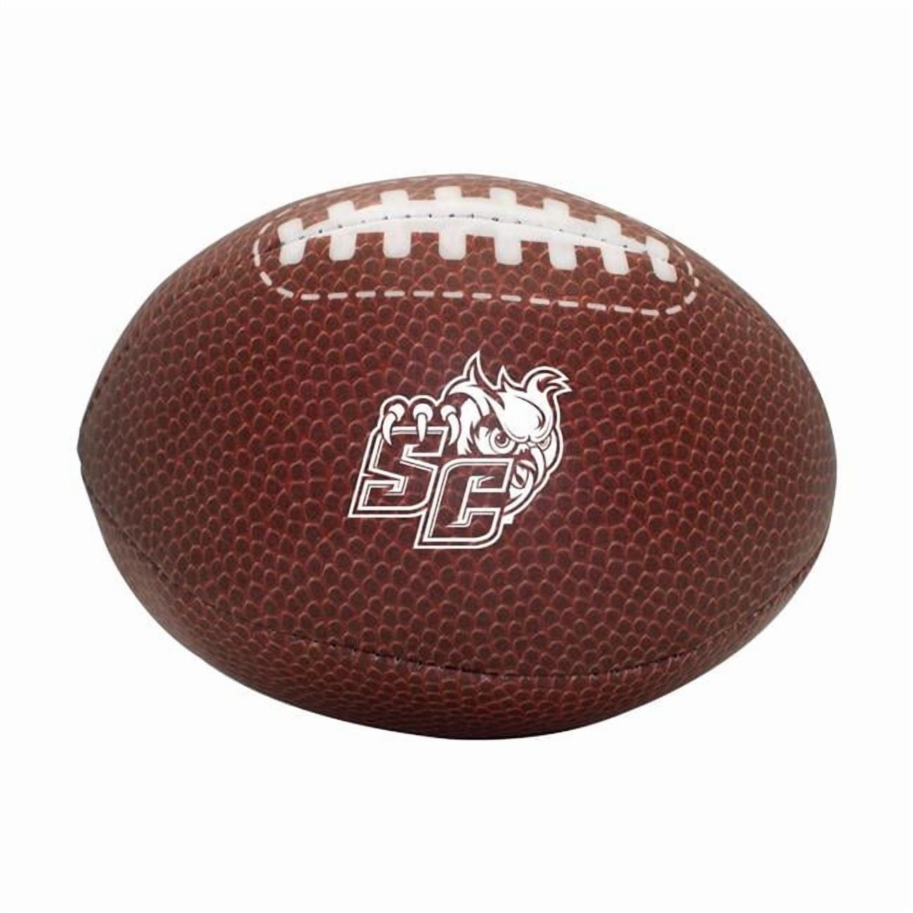 Logo Brands 796-93MCS-CB Southern Connecticut State Composite Brown Micro Soft Football