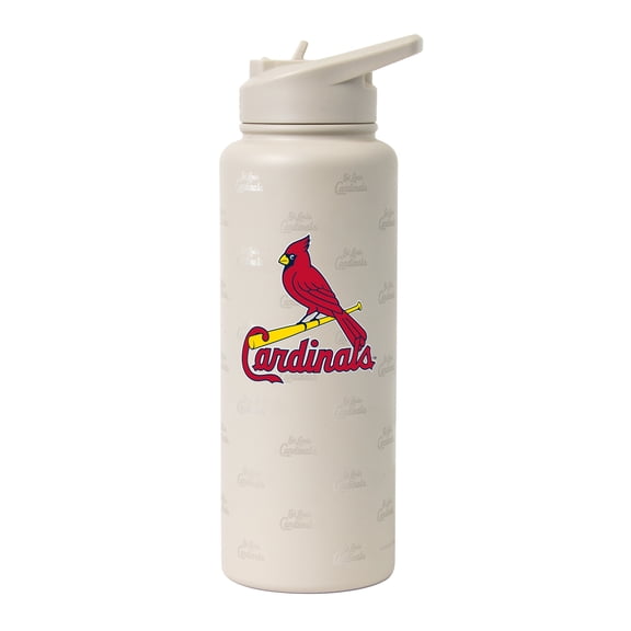 Logo Brands St. Louis Cardinals 34oz. Sand Ghost Quencher Bottle