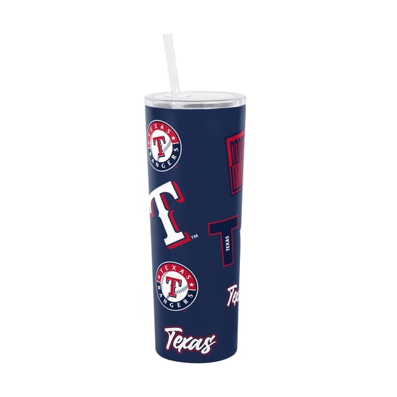 Logo Brands Texas Rangers 30oz Dreamweave Straw Tumbler
