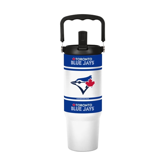 Logo Brands Toronto Blue Jays 30oz. Colorblock 2.0 Top Handle Tumbler