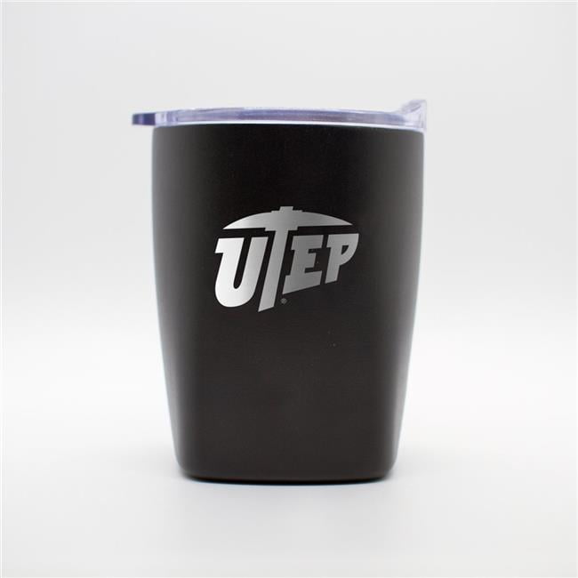 Logo Brands 231-S14PR-BLK-9 University of Texas at El Paso 10 oz Black ...