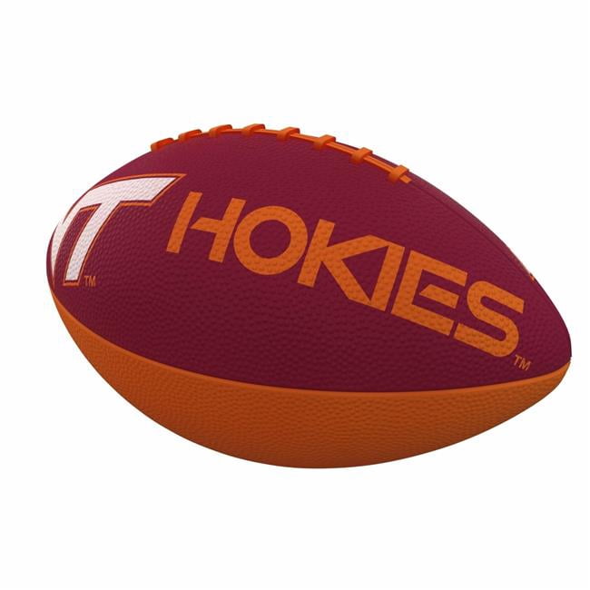 Logo Brands 235-93JR-1 Virginia Tech Combo Logo Junior-Size Rubber Football