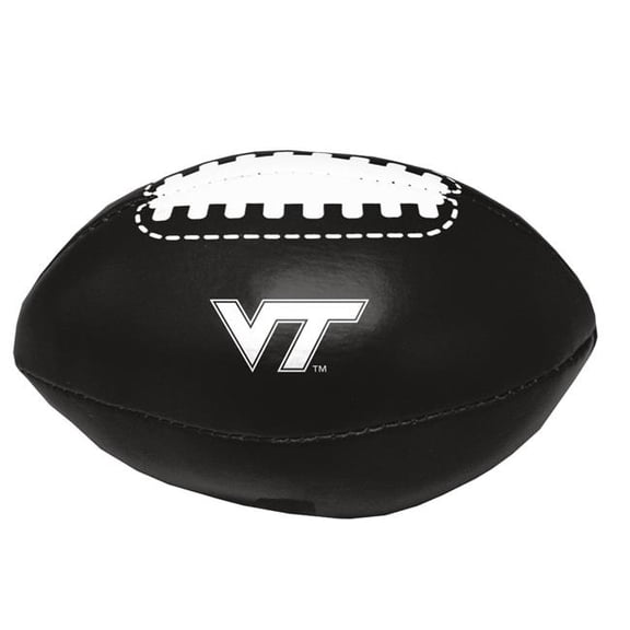 Logo Brands Virginia Tech Micro Soft Football