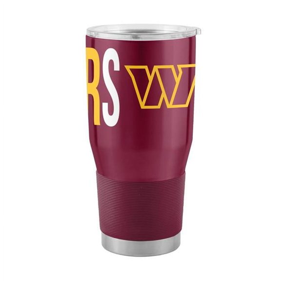 Logo Brands Washington Commanders 30 oz Overtime Stainless Steel Tumbler