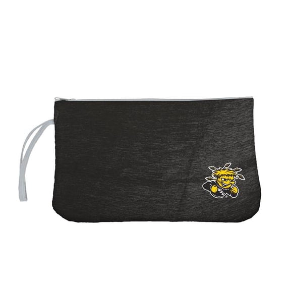 Logo Brands 256-921-CR1 Wichita State Crosshatch Wristlet