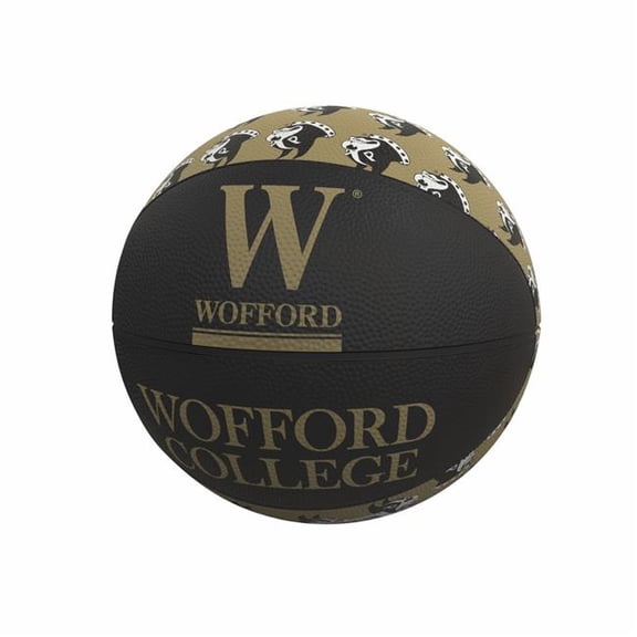 Logo Brands 319-91MR-1 Wofford Mini Size Rubber Basketball