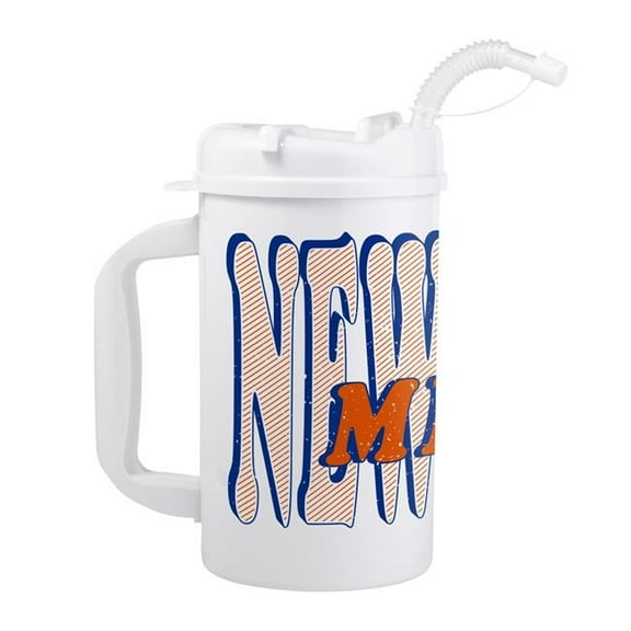 Logo Brands 519-P33ST York Mets 33 oz Cruise Plastic Tumbler