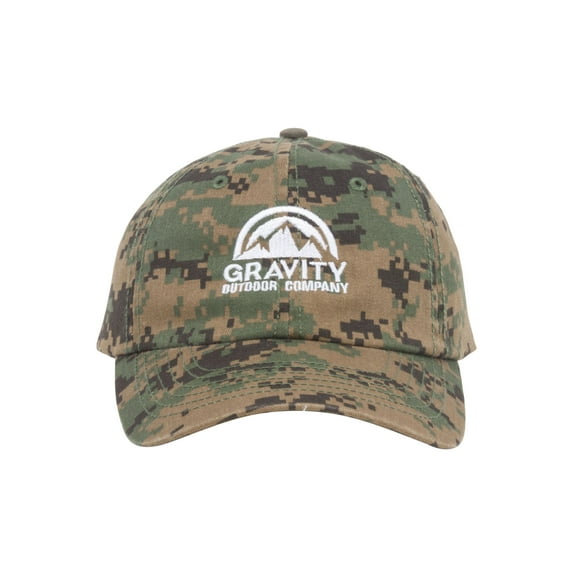 Logo Camo Adjustable Baseball Caps - Digital Camo