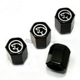 thumbnail image 1 of Logo Caps Cougar Logo Black Abs Tire Valve Stem Caps, 1 of 1
