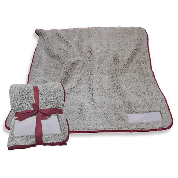 Logo Chair 001-25F-MAROON Trim Frosty Fleece Blanket, Plain Maroon