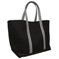 thumbnail image 1 of Logo Chair 001-66M-BLK Plain Black Merit Tote Bag, 1 of 1