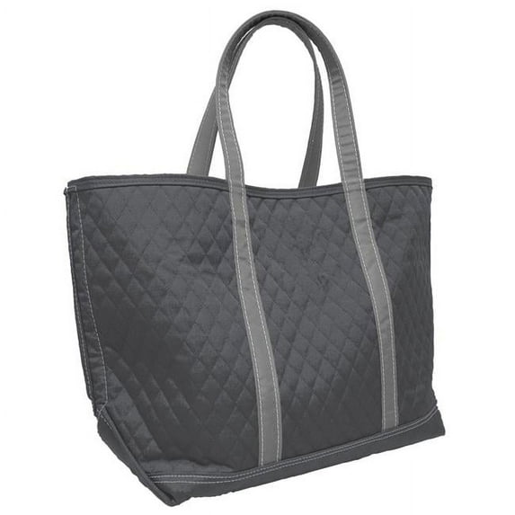Logo Chair 001-66M-CHR Plain Charcoal Merit Tote Bag