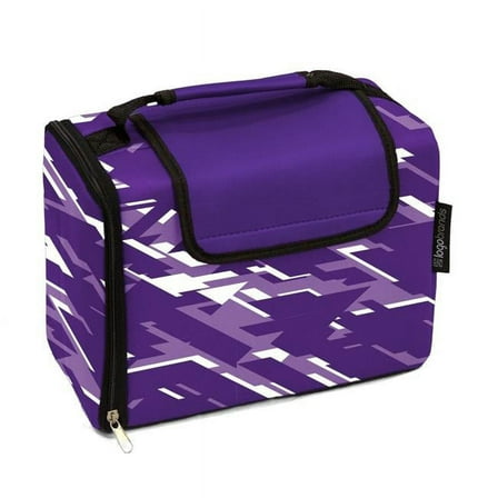 Logo Chair 001-77K12-PRP Pattern Purple Kase Keeper Cooler - Holds 12 cans