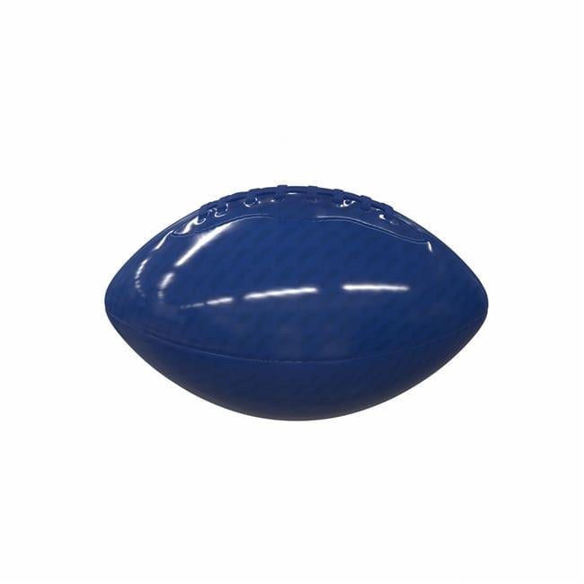 Logo Chair 001-93MG-RYL Plain Royal Carbon Fiber Mini-Size Glossy Football