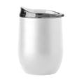 thumbnail image 1 of Logo Chair 001-S16PB-WHT 16 oz Plain White Powder Coat Curved Beverage Can, 1 of 1