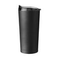 thumbnail image 1 of Logo Chair 001-S20PT-BLK 20 oz Plain Black Powder Coat Tumbler, 1 of 1