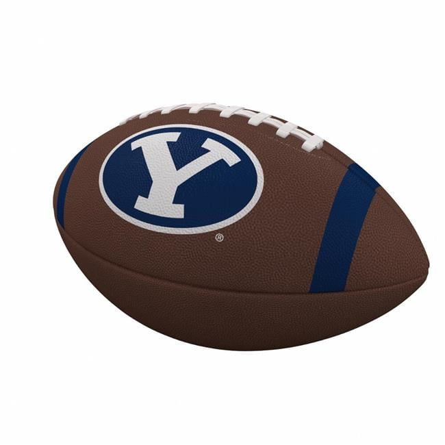 Logo Chair 116-93FC-1 NCAA BYU Team Stripe Official-Size Composite Football
